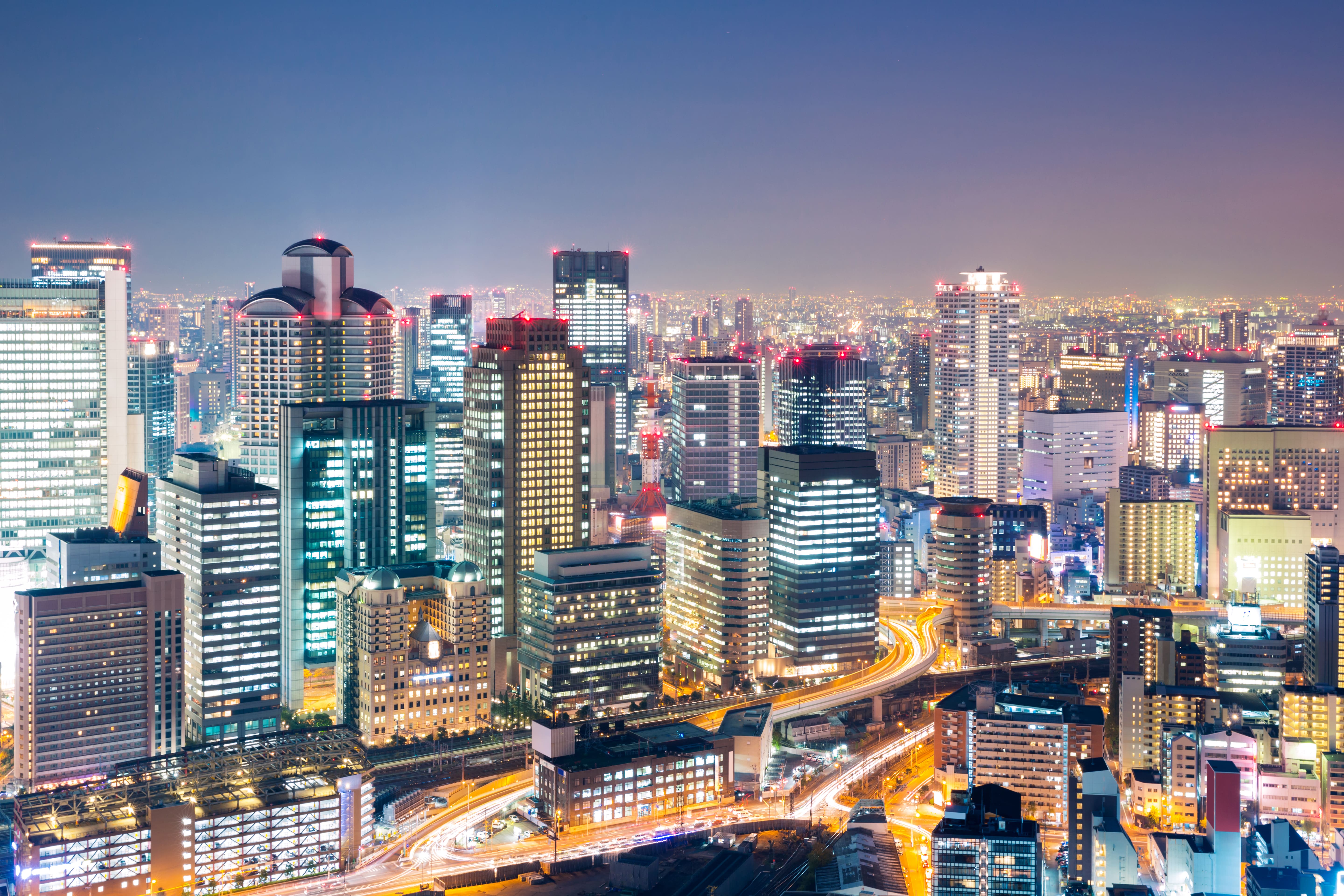 Osaka skyline
